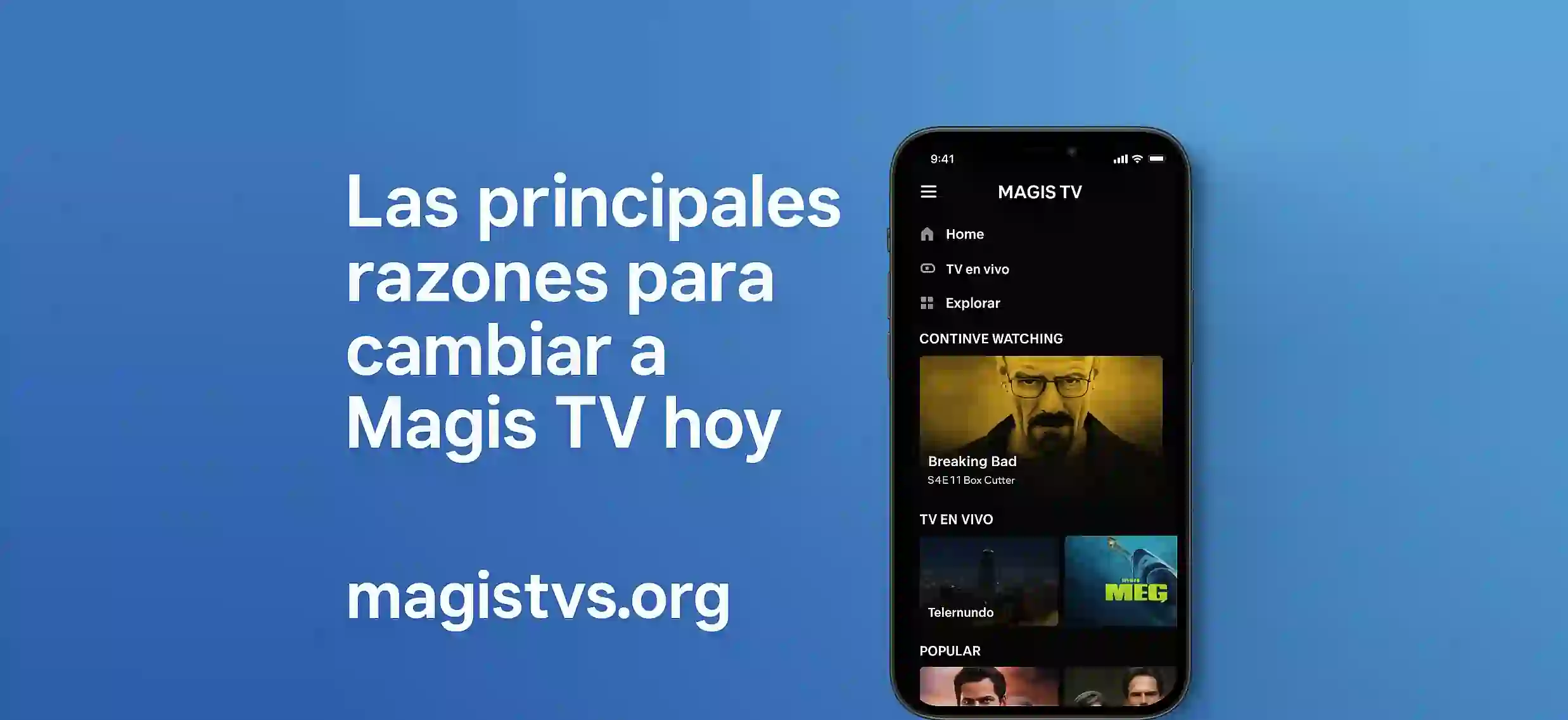 Las principales razones para cambiar a Magis TV hoy